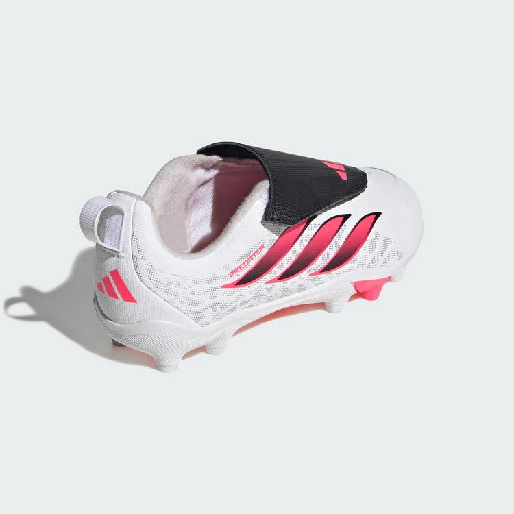 adidas adidas Predator Club Kids Fu&szlig;ballschuh, Fu&szlig;ballschuhe Kinder - Cloud White / Solar Turbo / Core Black - 4 | SportScheck