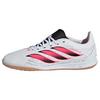 adidas Predator Club Sala Kids Fu&szlig;ballschuhe Kinder - Cloud White / Solar Turbo / Core Black
