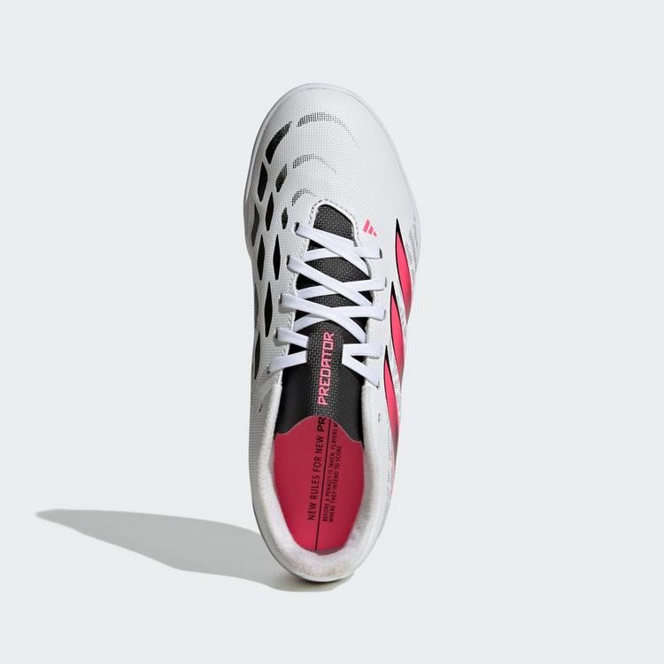 adidas adidas Predator Club Sala Kids Fu&szlig;ballschuhe Kinder - Cloud White / Solar Turbo / Core Black - 0 | SportScheck
