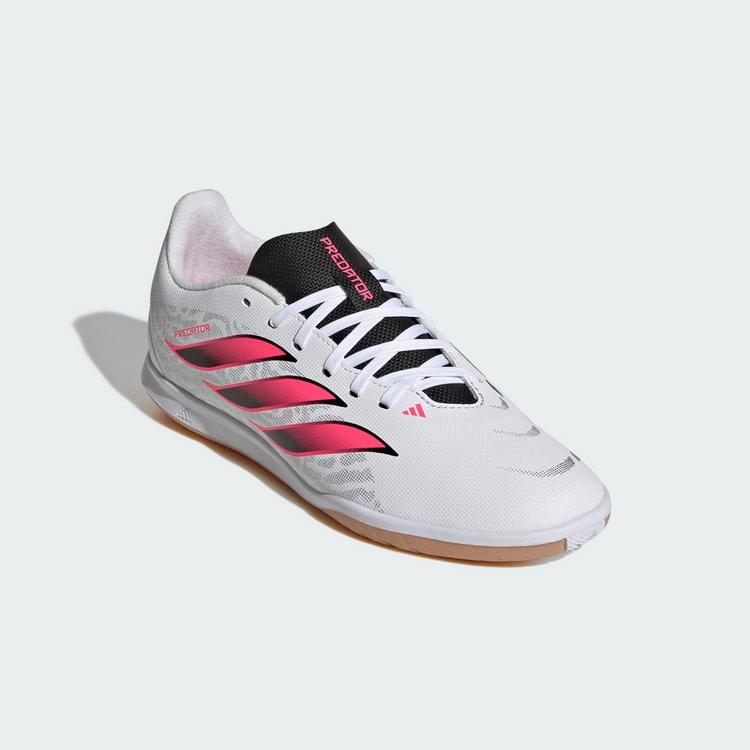 adidas adidas Predator Club Sala Kids Fu&szlig;ballschuhe Kinder - Cloud White / Solar Turbo / Core Black - 2 | SportScheck