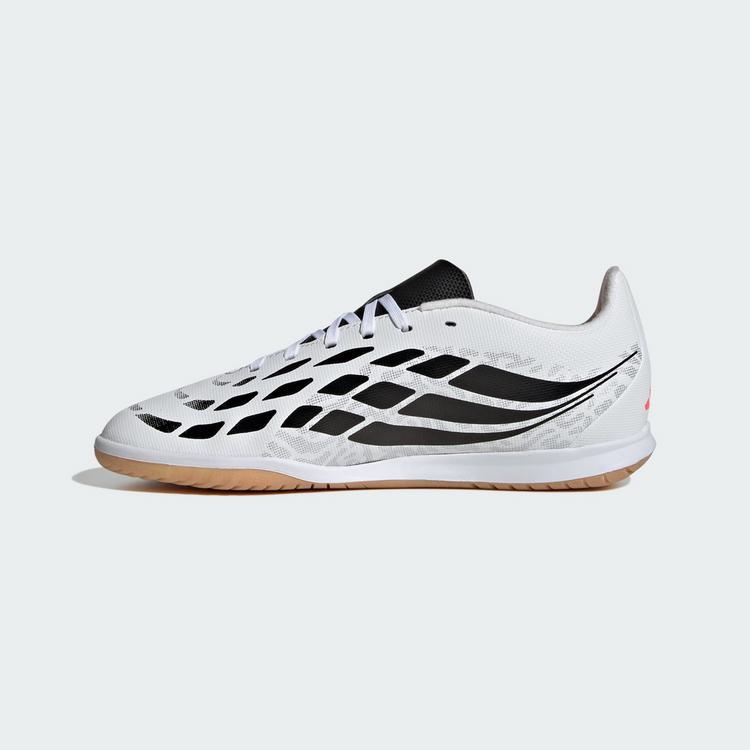 adidas adidas Predator Club Sala Kids Fu&szlig;ballschuhe Kinder - Cloud White / Solar Turbo / Core Black - 4 | SportScheck
