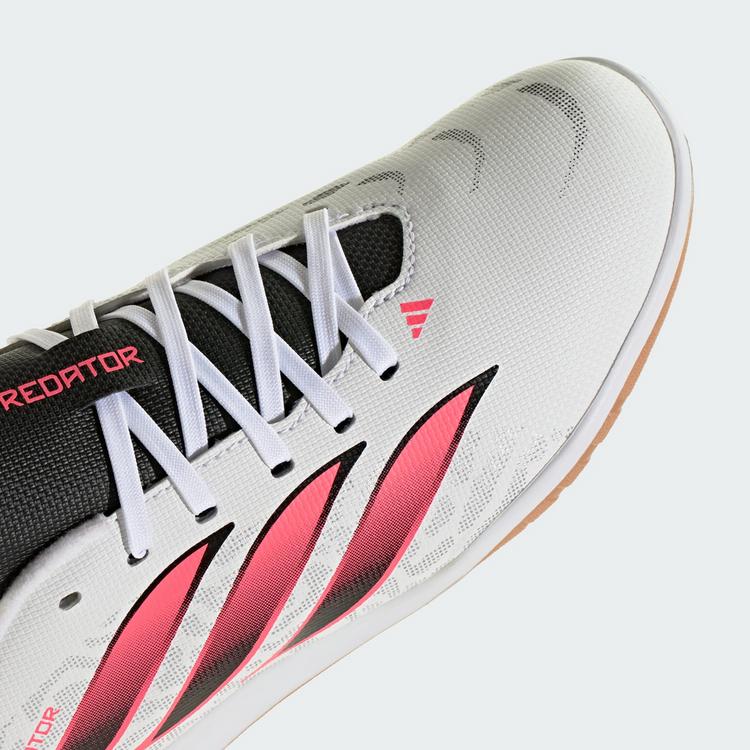 adidas adidas Predator Club Sala Kids Fu&szlig;ballschuhe Kinder - Cloud White / Solar Turbo / Core Black - 6 | SportScheck