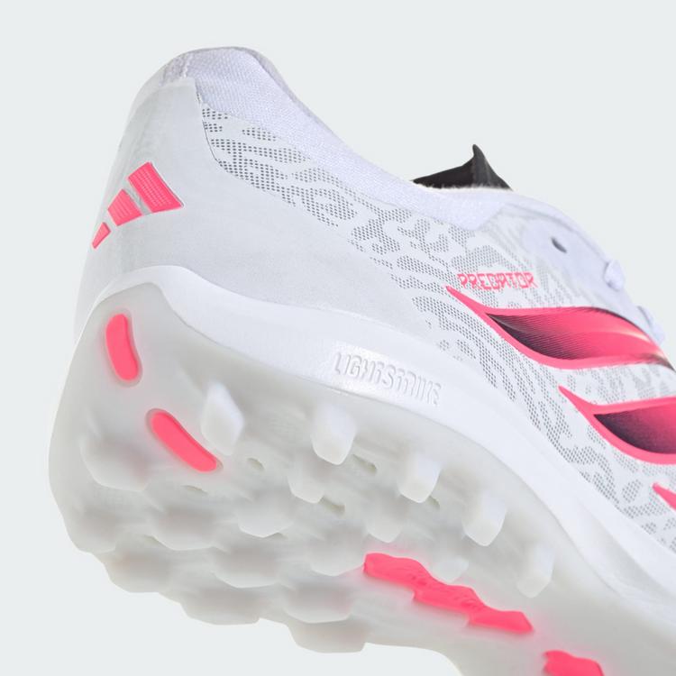 adidas adidas Predator Pro Fu&szlig;ballschuh, Turf Fu&szlig;ballschuhe - Cloud White / Solar Turbo / Core Black - 6 | SportScheck