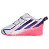 adidas F50 Hyperfast Kids Schuh Fu&szlig;ballschuhe Kinder - Cloud White / Solar Purple / Solar Turbo