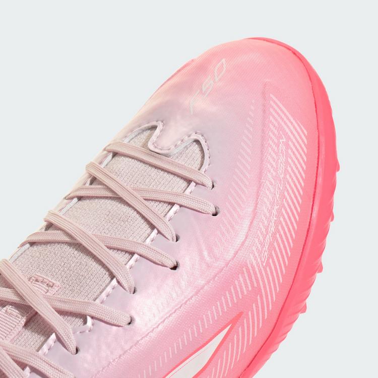 adidas adidas F50 Sparkfusion League Kids Fu&szlig;ballschuhe Kinder - Solar Turbo / Cloud White / Distilled Pink - 5 | SportScheck