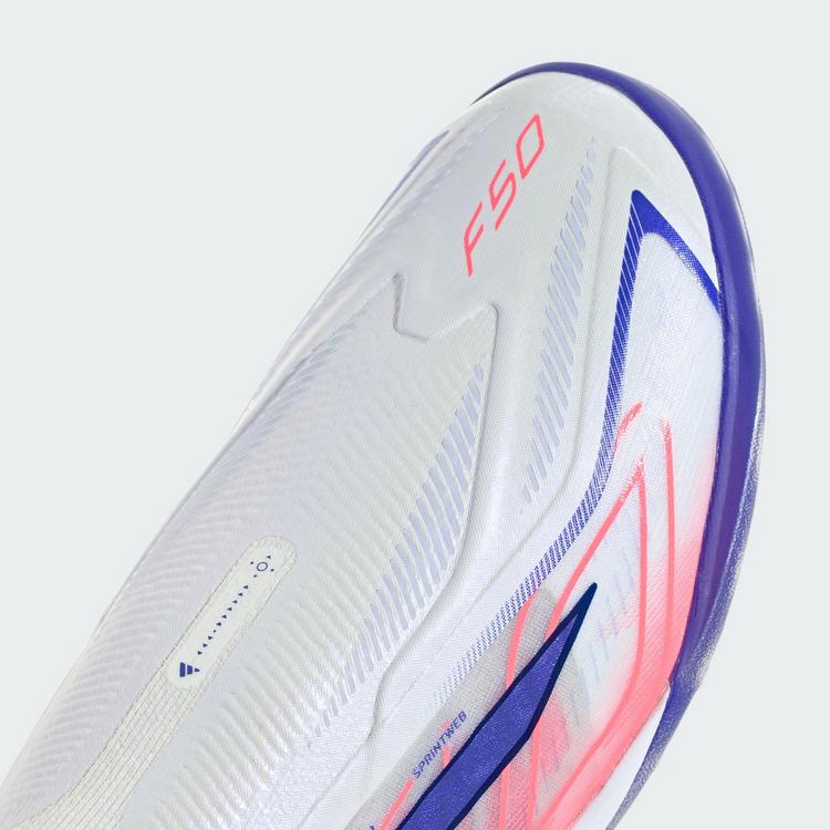 adidas adidas F50 HYPERFAST PRO Fu&szlig;ballschuh f&uuml;r Fu&szlig;ballschuhe - Cloud White / Solar Purple / Solar Turbo - 5 | SportScheck