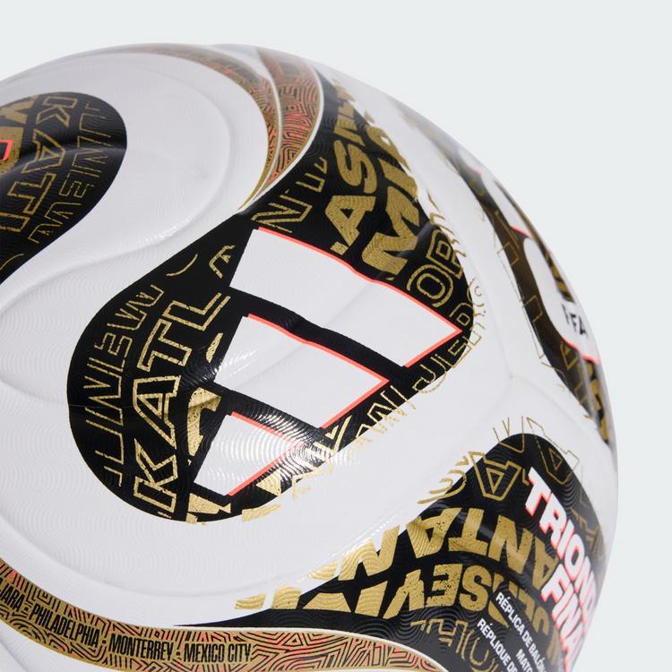 adidas adidas FIFA Fussball-Weltmeisterschaft 26&trade; Fu&szlig;ball - White / Black / Gold Metallic - 0 | SportScheck