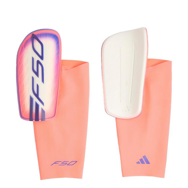 adidas adidas F50 Competition Schienbeinschoner Schienbeinschoner - Solar Turbo / Solar Purple / Collegiate Purple - 0 | SportScheck