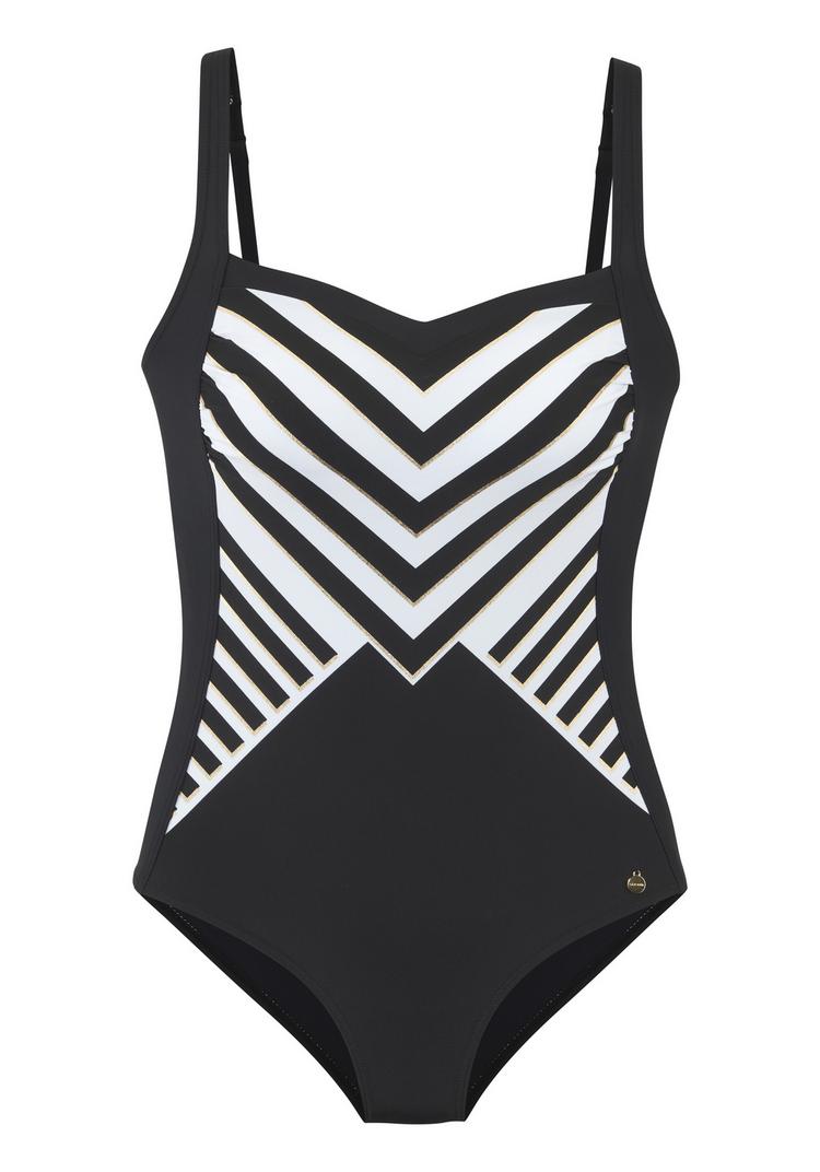 Lascana Lascana Badeanzug Badeanzug Damen - schwarz - 0 | SportScheck