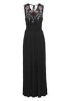 Buffalo Maxikleid Maxikleid Damen - schwarz