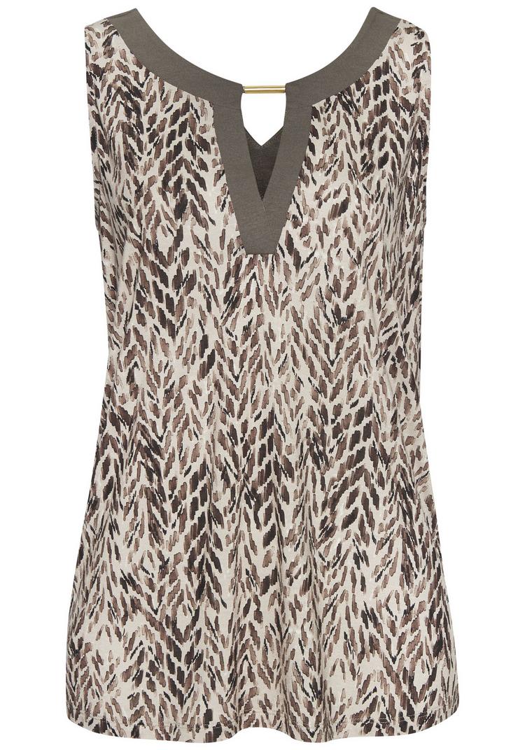 Lascana Lascana Tr&auml;gertop Shirt Doppelpack Damen - braun - 0 | SportScheck