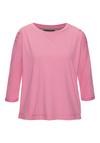 ELBSAND 3/4-Arm-Shirt Longshirt Damen - pink-orange