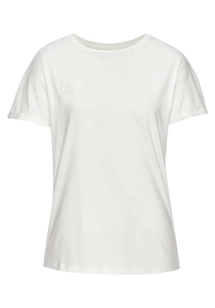 Vivance by Lascana Vivance by Lascana T-Shirt T-Shirt Damen - creme - 0 | SportScheck