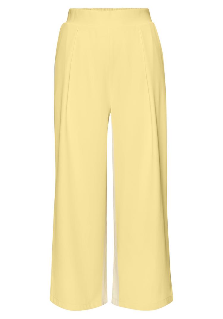 Lascana Lascana 7/8-Hose Printhose Damen - hellgelb - 0 | SportScheck