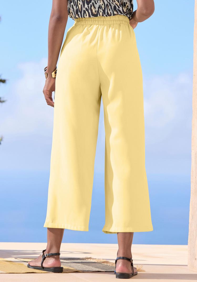 Lascana Lascana 7/8-Hose Printhose Damen - hellgelb - 0 | SportScheck