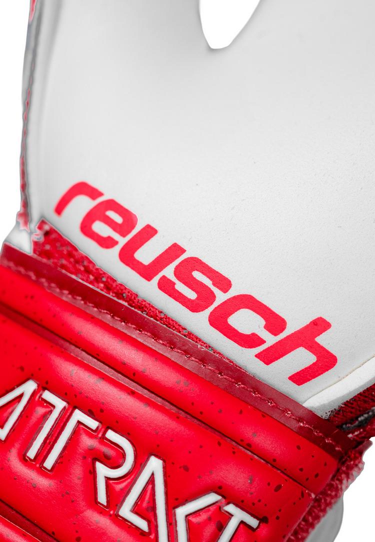 Reusch Reusch Attrakt Grip Finger Support Torwarthandschuhe Kinder - red / white - 2 | SportScheck