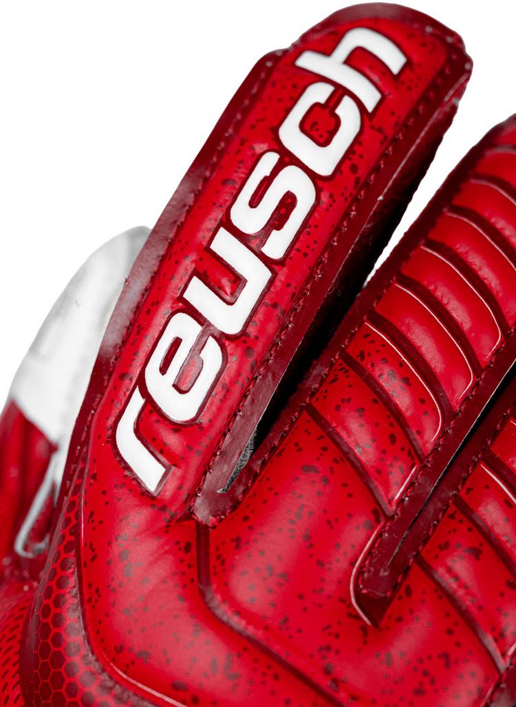 Reusch Reusch Attrakt Grip Finger Support Torwarthandschuhe Kinder - red / white - 3 | SportScheck