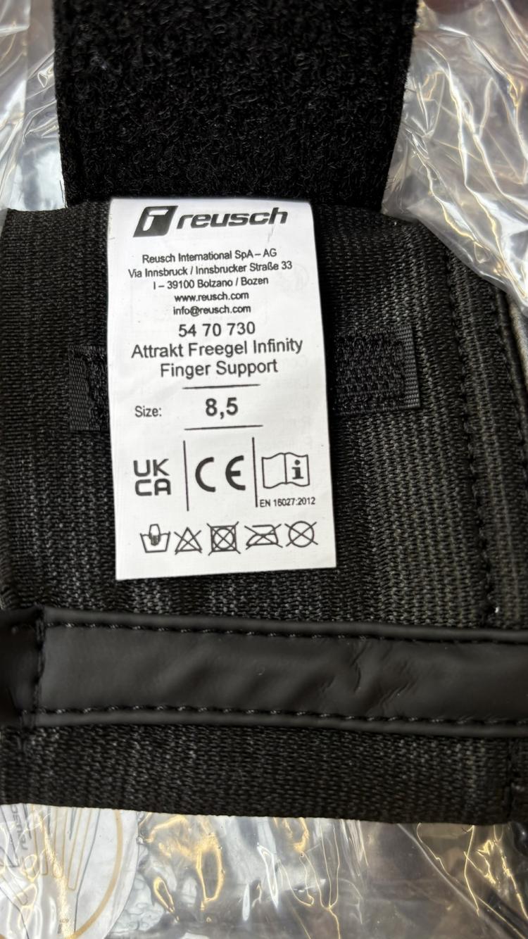 Reusch Reusch Attrakt Freegel Infinity Finger Support Torwarthandschuhe - 7700 black - 5 | SportScheck