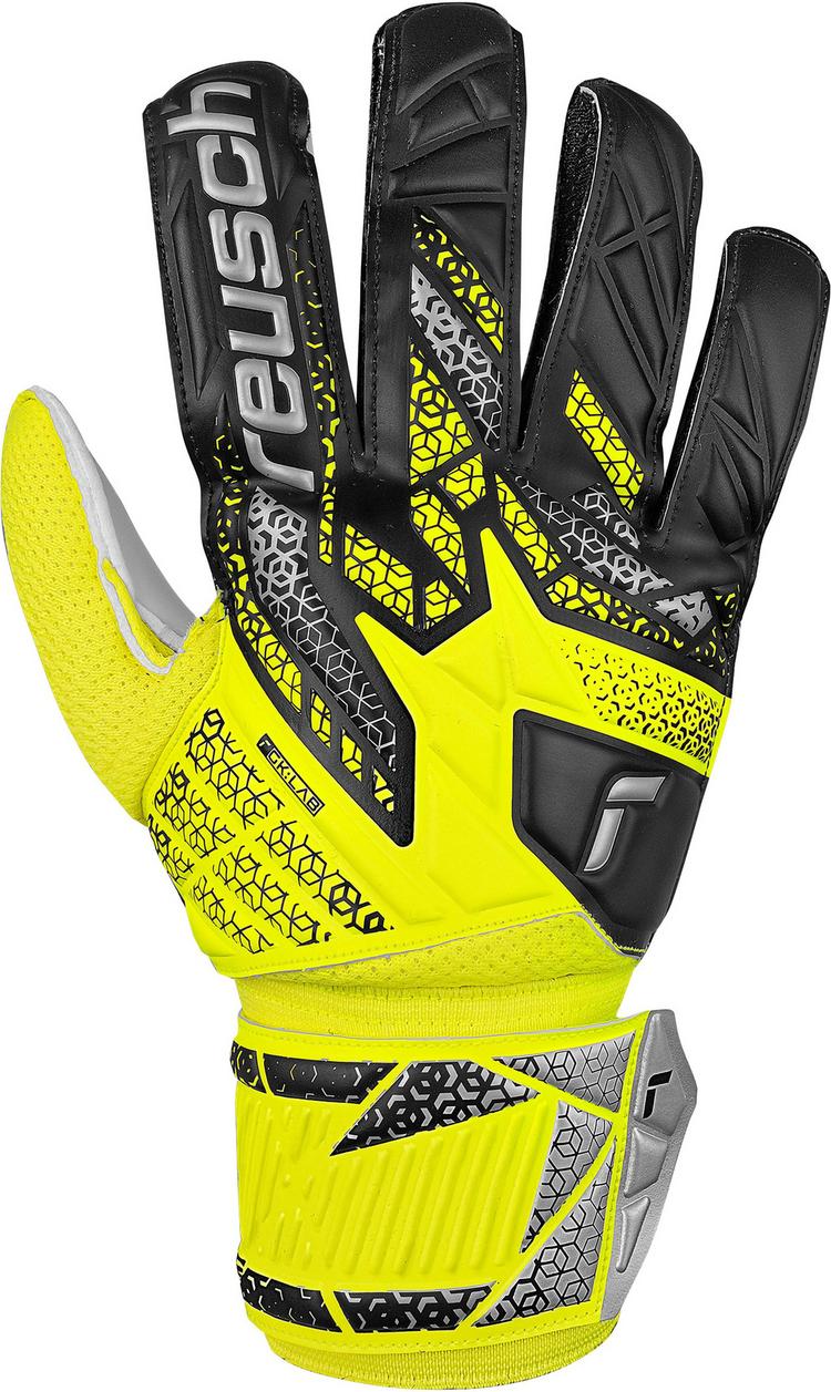 Reusch Reusch Attrakt Solid Torwarthandschuhe - 2014 safe yellow/silver - 0 | SportScheck
