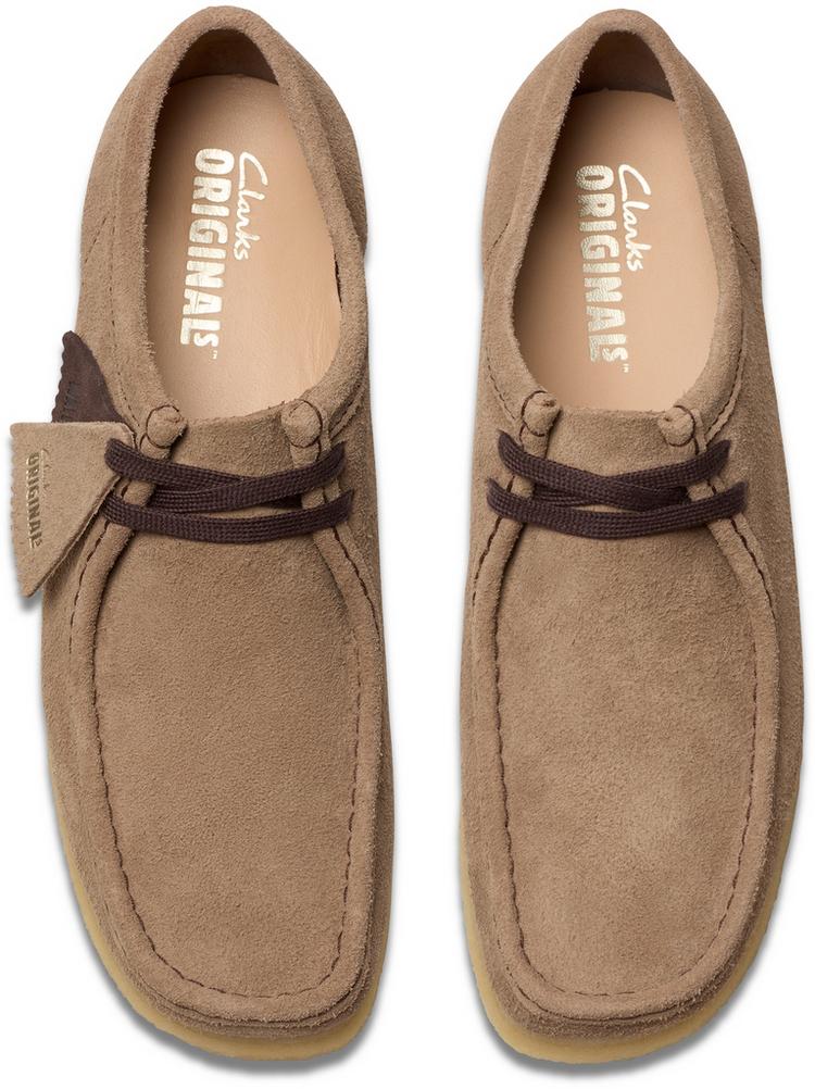 Clarks Originals Clarks Originals Wallabee Halbschuhe Herren - 5360 Wolf Suede - 3 | SportScheck