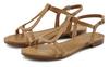 Vivance Sandale Sandalen Damen - camelfarben