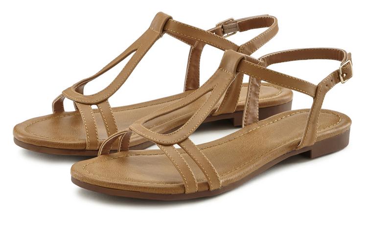 Vivance Vivance Sandale Sandalen Damen - camelfarben - 0 | SportScheck