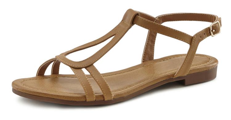 Vivance Vivance Sandale Sandalen Damen - camelfarben - 1 | SportScheck