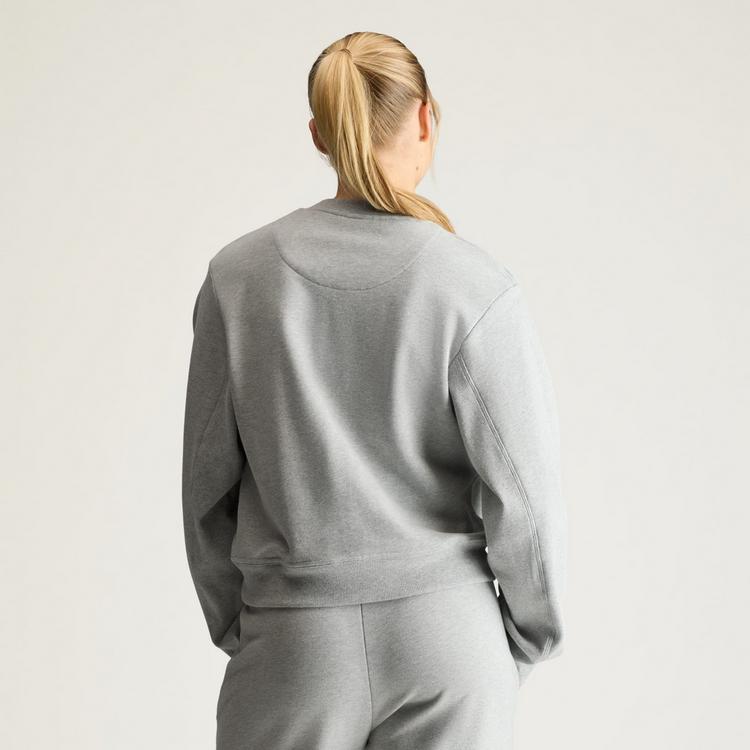 adidas adidas adidas by Stella McCartney Regular Funktionssweatshirt Damen - Medium Grey Heather - 1 | SportScheck