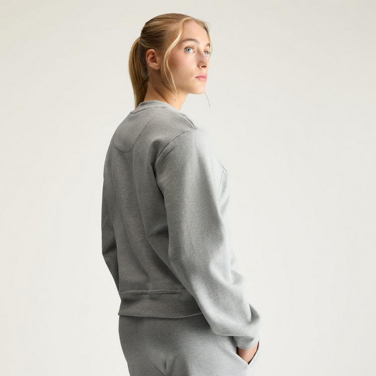 adidas adidas adidas by Stella McCartney Regular Funktionssweatshirt Damen - Medium Grey Heather - 1 | SportScheck