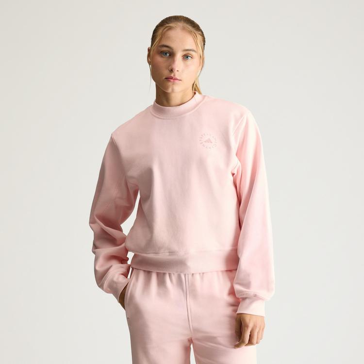 adidas adidas adidas by Stella McCartney Regular Funktionssweatshirt Damen - Icey Pink - 0 | SportScheck