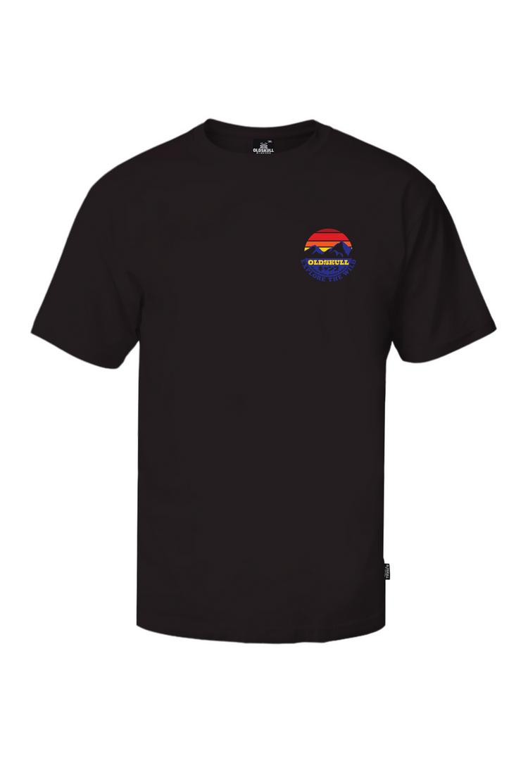 OLDSKULL OLDSKULL Wrldvibe Explore The Wild Printshirt Herren - Black - 0 | SportScheck