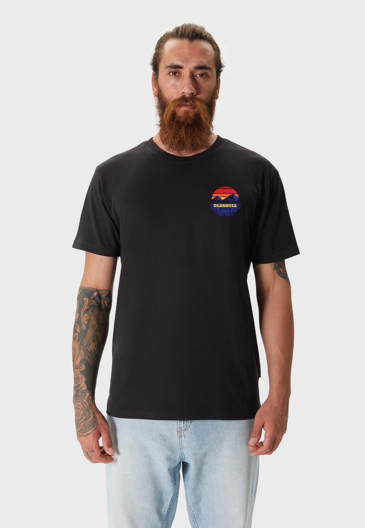 OLDSKULL OLDSKULL Wrldvibe Explore The Wild Printshirt Herren - Black - 0 | SportScheck