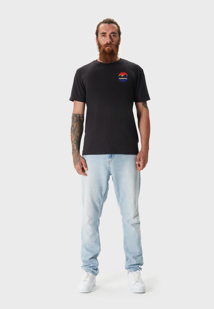 OLDSKULL OLDSKULL Wrldvibe Explore The Wild Printshirt Herren - Black - 1 | SportScheck