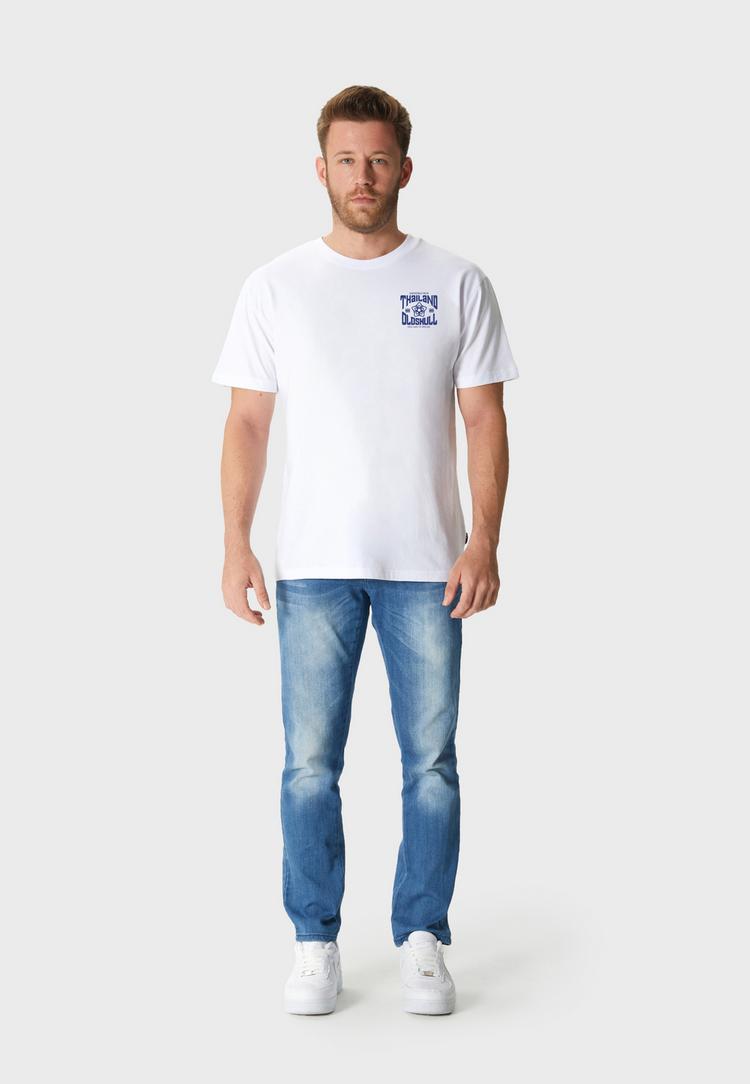 OLDSKULL OLDSKULL Asian Sawadtee Printshirt Herren - White - 1 | SportScheck