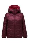 Peak Performance W Helium Down Hood Jacket Steppjacke Damen - bordeauxrot