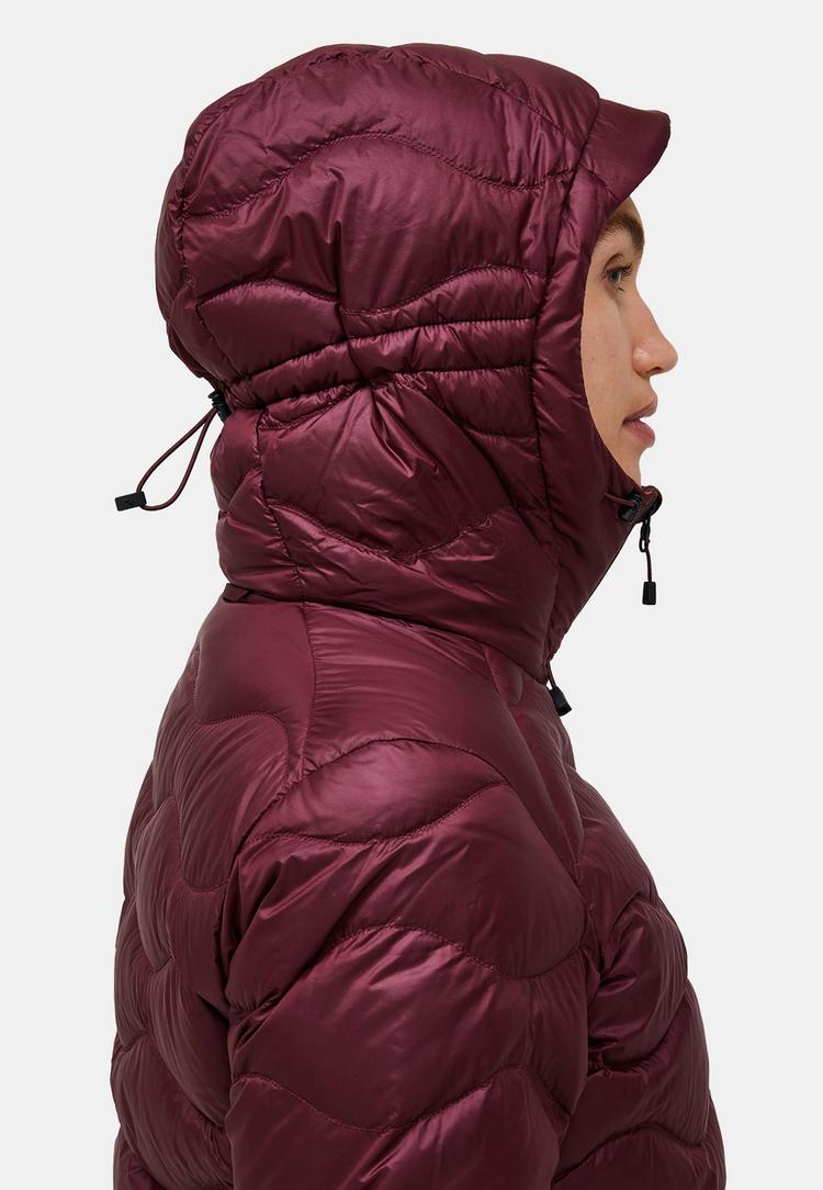 Peak Performance Peak Performance W Helium Down Hood Jacket Steppjacke Damen - bordeauxrot - 0 | SportScheck
