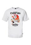 OLDSKULL ASIAN CRANE BEAUTY Printshirt Herren - White