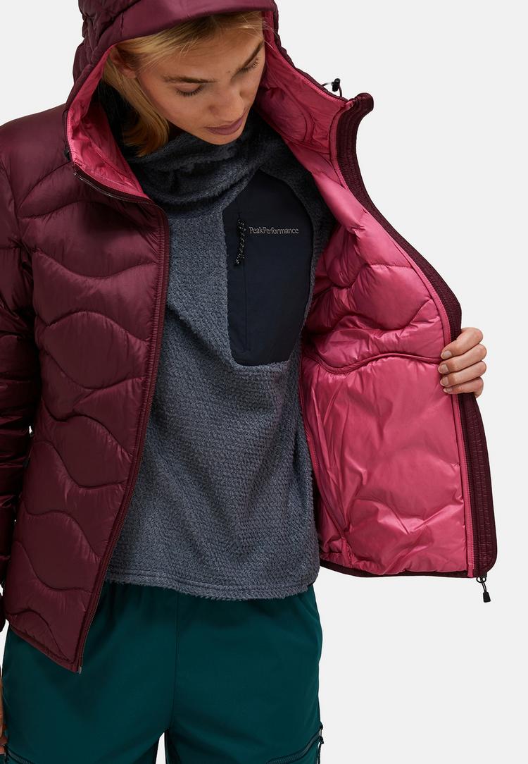 Peak Performance Peak Performance W Helium Down Hood Jacket Steppjacke Damen - bordeauxrot - 1 | SportScheck