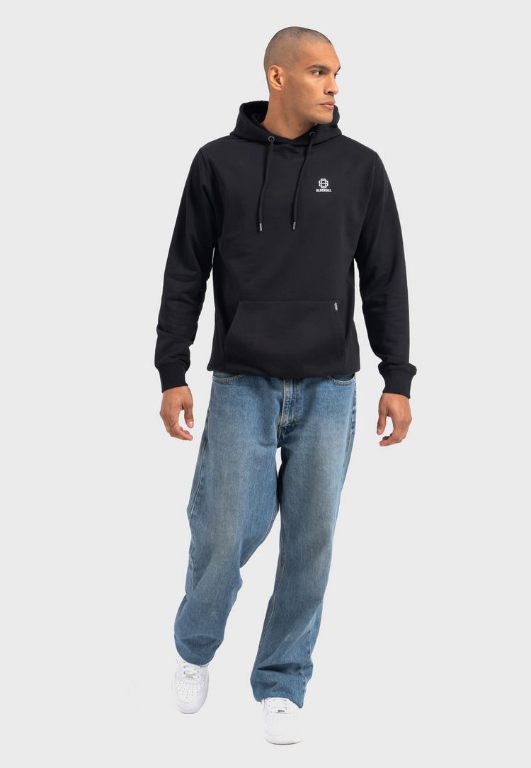 OLDSKULL OLDSKULL Asian Lotus Surf Logo Graphic Hoodie - Black - 3 | SportScheck
