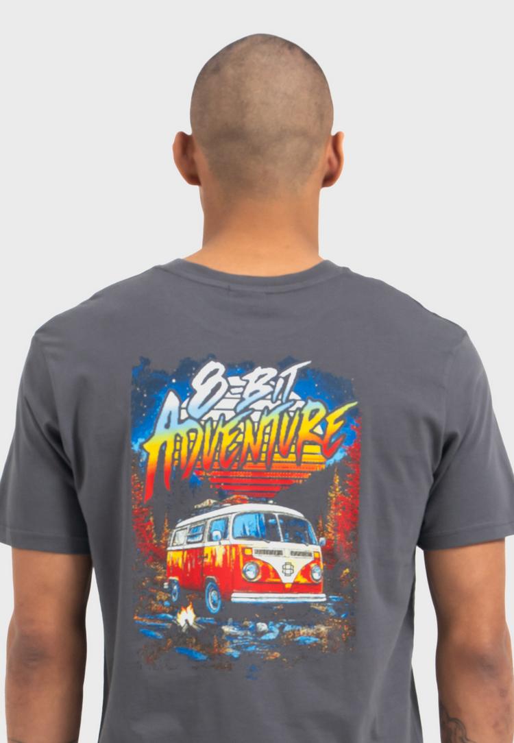 OLDSKULL OLDSKULL Retro Roadtrip Logo Graphic Printshirt - Dark Grey - 0 | SportScheck