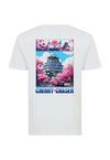 OLDSKULL Retro Cherry Chaser Logo Graphic Printshirt Herren - White