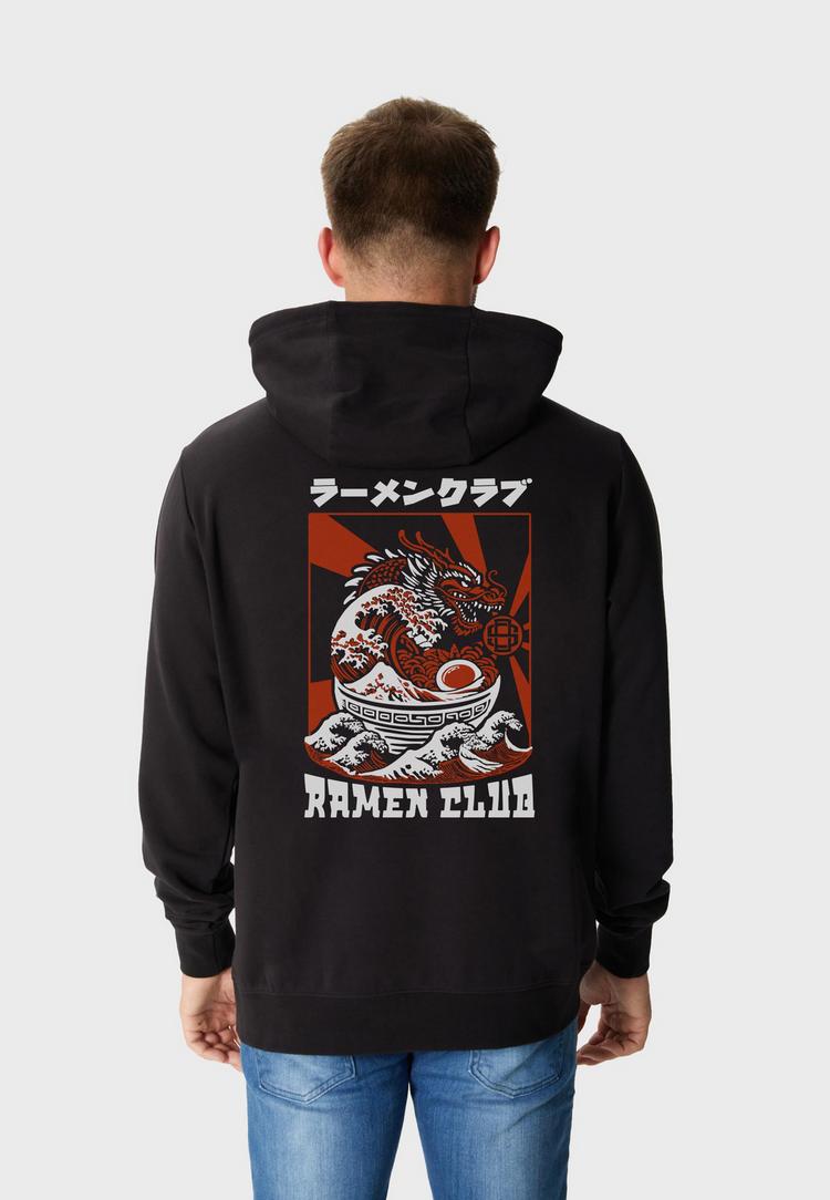 OLDSKULL OLDSKULL Asian Ramen Club Dragon Graphic Hoodie Herren - Black - 0 | SportScheck