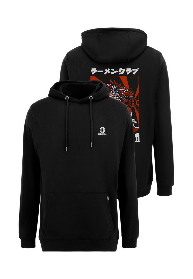 OLDSKULL OLDSKULL Asian Ramen Club Dragon Graphic Hoodie Herren - Black - 0 | SportScheck