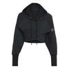 adidas adidas by Stella McCartney Wrap Hoodie Hoodie Damen - Black