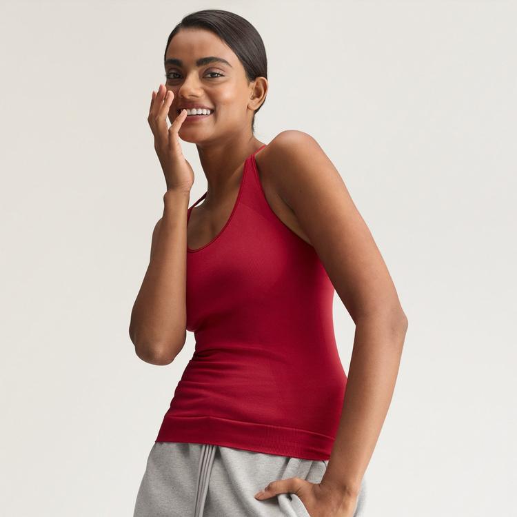 adidas adidas adidas by Stella McCartney Tanktop Damen - Soft Carmine - 1 | SportScheck
