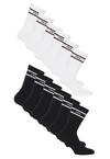 FILA Logo Socken - Black-White
