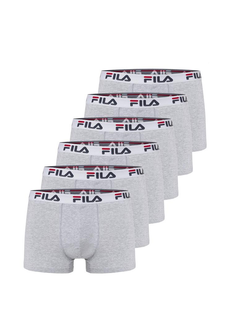 FILA FILA BOXERSHORTS 6ER-PACK Unterhose Herren - Grey - 0 | SportScheck