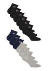 FILA Basic Socken - Black-Navy-Grey