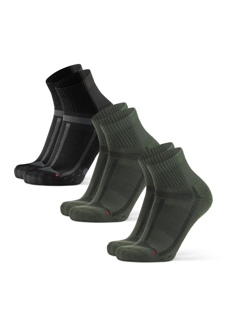 DANISH ENDURANCE DANISH ENDURANCE Long Distance Quarter Socken - black olive - 0 | SportScheck