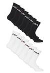 FILA Basic Socken - Black-White
